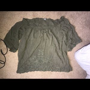 Charlotte Russe off the shoulder top